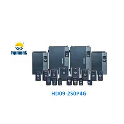 China Modern HPMONT HD09-2S0P4G inverter, 0.4KW for sale