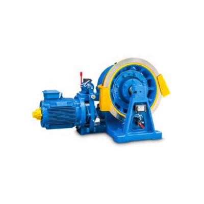 China Modern Elevator Drive Torin YJ320A Geared Elevator Motor And VVVF Elevator Traction Machine for sale