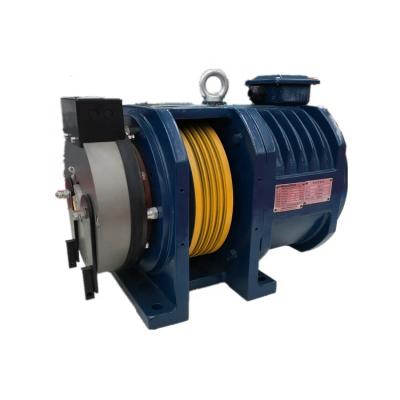 China Modern home villa elevator gearless motor MONA200A elevator traction machine for LMR elevators for sale