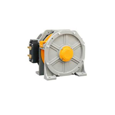 China Modern Synchronous Motor Elevator Parts Gearless Torin GTW10 P.M. Traction Machine for sale