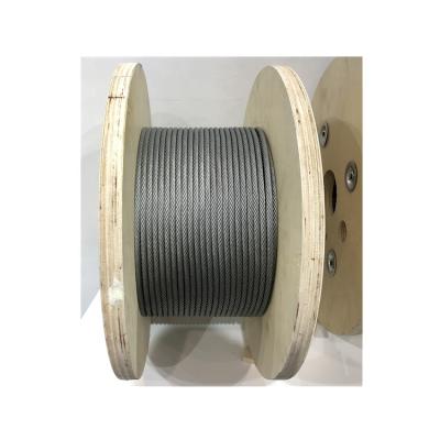 China Modern Gustav Wolf Stainless Steel Wire Rope For Elevator Brugg Crane Elevator Steel Wire Rope for sale