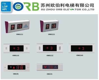 China Modern Floor Mounted Elevator Display Surface Elevator Display With Voice for sale