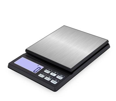 China With Scale Tray 2022 New Design 5kg 10kg 1g Black Household Food Kitchen Scale Custom Electronic Kitchen Scale Exactly for sale