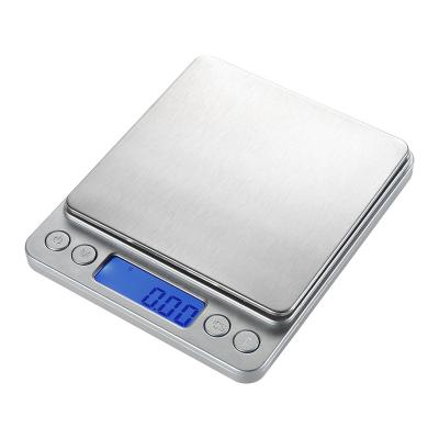 China Hot Sale i2000 Amazon LCD Display Pocket Scale Electronic Food Kitchen Scale 2000g 0.1g for sale