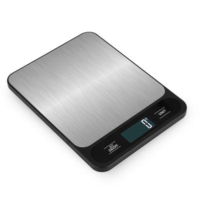 China With Tray Smart Multifunction Restaurant Diet USB Charging Kitchen Scale Electric Kitchen Food Scale for sale