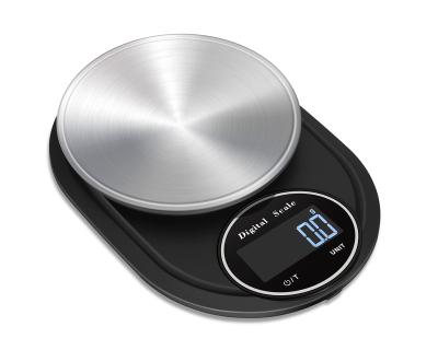 China With Tray Smart 5kg Scale Calorie Food Measure Digital Grams And Ounces Kitchen Scale For Calories Weight Loss for sale