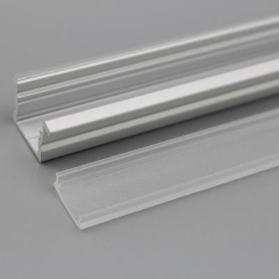 China Semi linear linear aluminum profile/aluminum channel for semi linear ALU 15 LINE led strip light for sale