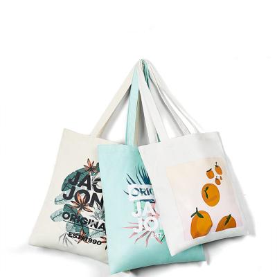 China Handled Recycled Cotton Make Up Bag, Large Cotton Tote Bag, Fabric Sack Sublimation Cotton Bag for sale