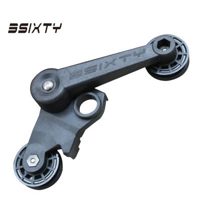 China Plastic Bicycle Chain Tensioner For Brompton Bike Parts &6 Speed ​​Gear With Guide Wheels Rear Derailleur for sale