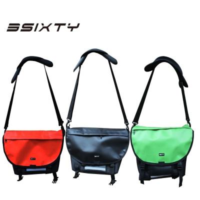 China 3SIXTY Bicycle Front Carrier Block Bags For Brompton Bascket Waterproof With Bracket Bike Accessories 42*21cm for sale