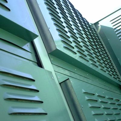 China Industrial Panel Price PVC Sound Barrier Acrylic Garden Noise Barrier Wall With Good Wind Resistan for sale