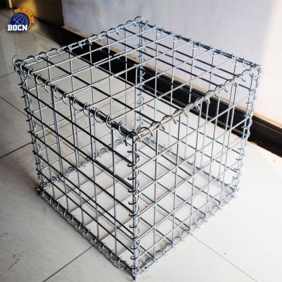 China Gabions 1x1x1 , High Zinc Galvanized Gabion Boxes Stone Cage Gabion Box PVC Coated Stone Gabion Baskets Cage for sale