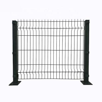 China Easily Assembled Heavy Duty Galvanized Curved Welded Mesh PVC Coated , Wire Mesh Fence for sale