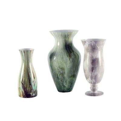 China ware ceramic vases 2021 new style marble porcelain ceramic flower vases for home decor for sale