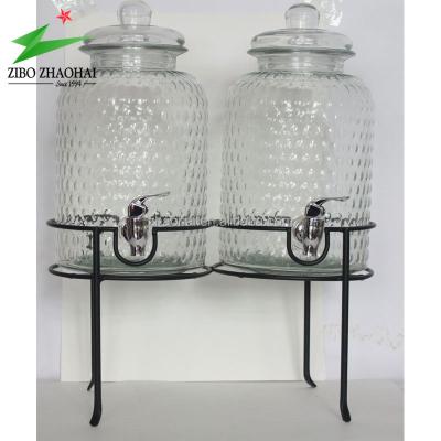 China Viable glass dispenser with support ZHAOHAI wholesale for sale