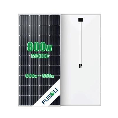 China FUSOLI Solar Power System Solar Cells 800w Mono Solar Panel High Power Solar Module For Hybrid System for sale