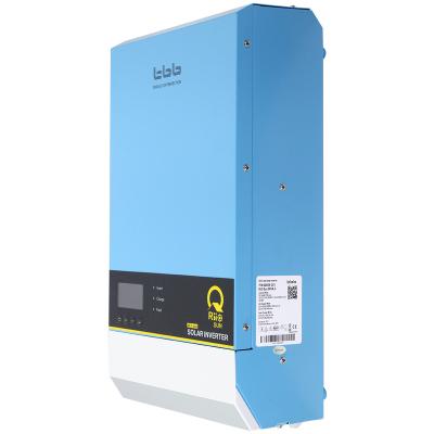 China Home Appliance TBB 6kw 48vdc 230vac Hybrid Off Grid Solar Inverter + 90A MPPT Charger 6kw Solar Inverter for sale