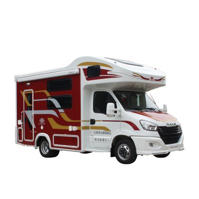 China High Roof Motorhome Large Space Camping Motorhomes Factory Cheap Caravans RVs 5995*2380*3165 for sale