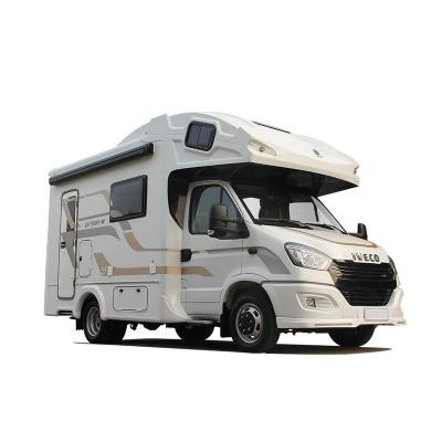 China Luxury Outdoor Camper RV Motorhome Camping Caravan For Sale 5980*2260*3080 for sale