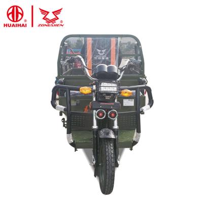 China zongshen china big three wheel tricycle electric cargo tricycle open adults 60v800w for sale