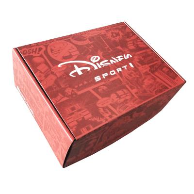 China Recyclable Customized Logo Printed Foldable Paper Packing Cardboard Gift Shipping Boxes Aircraft Box for sale