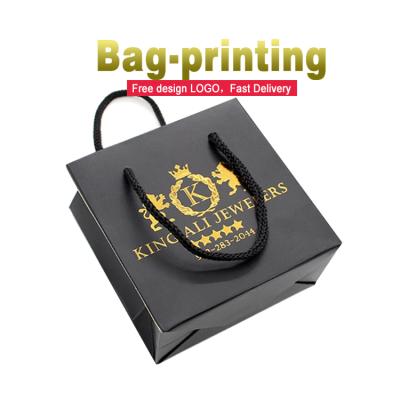 China Recyclable Fashion Custom Shopping Printing Luxury Paper Gift Bag for sale