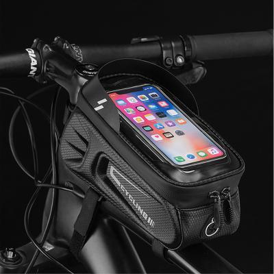 China High capacity ThinkRider Bike Bag/TPU Sensitive View Front Top Tube Cycling Bag Waterproof 6.6in Phone Case Touch Screen Bag MTB Package Bicycle Equipment for sale