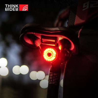 China Perfect Bike Light Perfect Bicycle Smart Auto Brake Sensing Rear Tail MTB Road Bike Night LED Rear Light Sensor Recycling Warning Light IPx6 Waterproof for sale