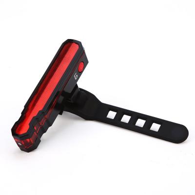 China Bike Tail Light Led Bike Light USB Rechargeable Tail Light USB Rechargeable Bicycle Tail Lamp Front Rear Safety Warning Cycling Light Waterproof Bike Laser Light for sale