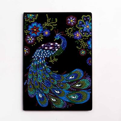 China Peacock Easy Manual Notebook Diamond Painting DIY 5d Diamond Painting for sale