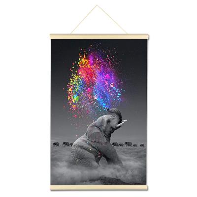 China Wall Hanging Paintings Diamond Painting Elephant Easy Diamond Painting Canvas for sale