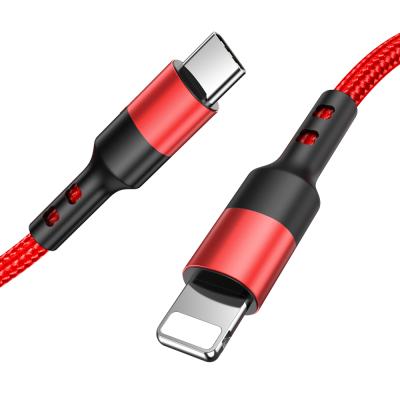 China Fast Charging Speed ​​Custom Logo Mobile Phone 18w Data PD 3.0 Fast Charging Type C To Light Up New Style USB Cable For iPhone for sale