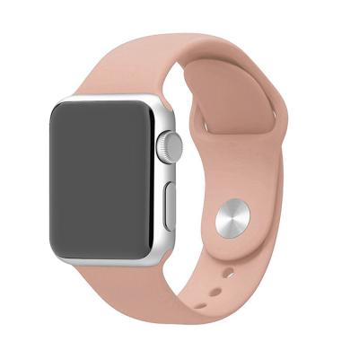 China Water Resistant 42mm 44mm Sport 38mm Wristband 2020 Strap 2020 Smart Silicon Watch Band 40mm For Apple Watch for sale