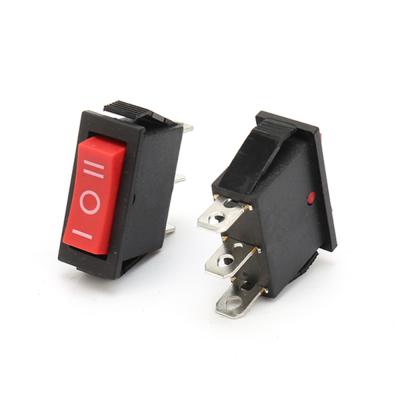 China Guaranteed Professional Quality Rectangle KCD3 Miniature Rocker Switch ON-OFF for Electronic Equipment and Appliance for sale