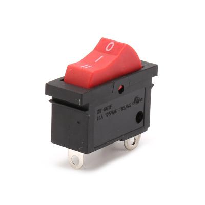 China 0â „ ƒ at +105â „ ƒ 2022 New Hair Dryer Rocker Switch XW-603 F-L Rocker Switch Listing Use KCD1 for sale