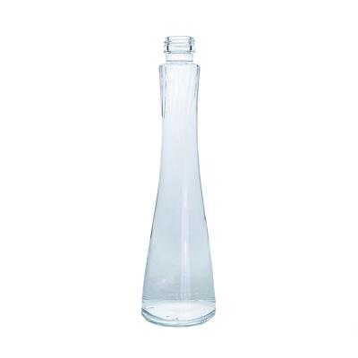 China High Quality Glass Beverage 375ml Vodka Bottle With Cork for sale