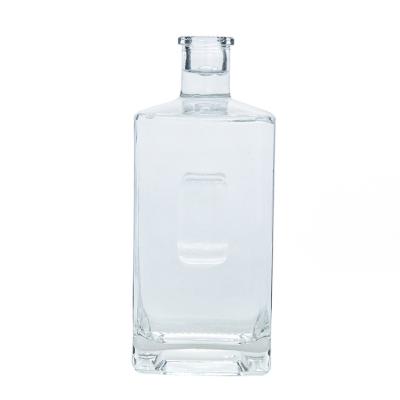 China Glass Beverage 500ml 750G Liquor Bottles With Label Printing for sale