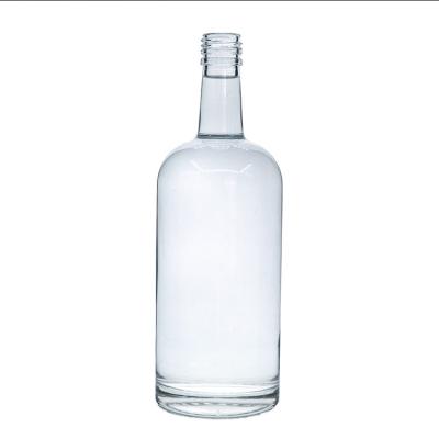 China Beverage 500ml Clear Glass Water Bottle For Beverage Bottle for sale