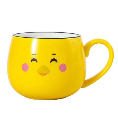 China Sustainable Glazed Brand Coffee Mug Multicolor Ceramic Mug Fashionable Ceramic Mug for sale