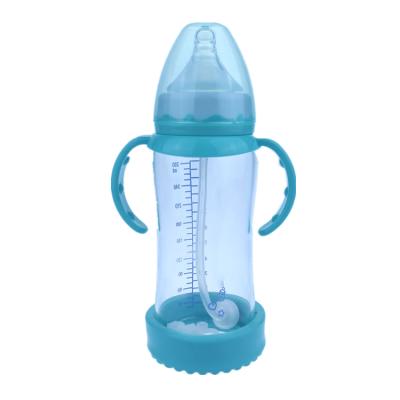 China 2022 Hotsale Big Size 10oz Baby BPA Free Factory YX-BB-05 Feeding Bottle For Babies Glass Bottle Baby for sale