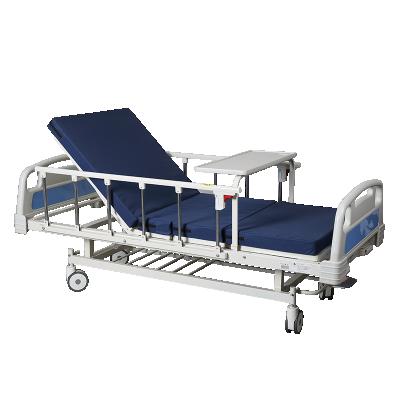 China 2021 Hosptial YXA-021 Factory Latest Carbon Steel One Function Hospital Manual Equipment Medical Nursing Hospital Bed for sale