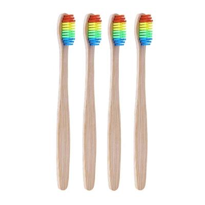 China Battery Operated Bamboo Toothbrushes Custom Engraving Soft Bamboo Toothbrushes Printing Logo for sale