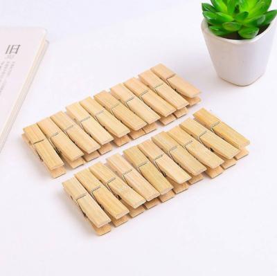 China Modern Estick Clothespin Brush Sock Bamboo Clip Pin Sock Peg for sale