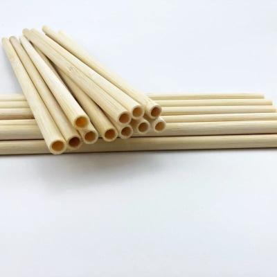 China Minimalist For Party Bamboo Straw Eco Friendly Bamboo Drinking Straw for sale