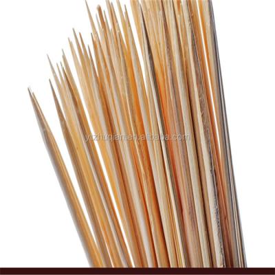 China Easily Cleaned Reuse BBQ Skewer Round Potato Natuaral Bamboo Twist Skewer For Food for sale