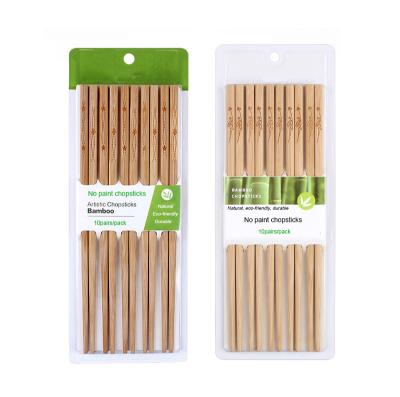 China Sustainable High Quality Reusable Wooden Chop Stick for sale