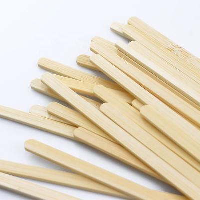 China Low Price Reusable Bamboo Stir Coffee Stick Safe Quality Reusable Wooden Coffee Sticks With Logo Customized for sale