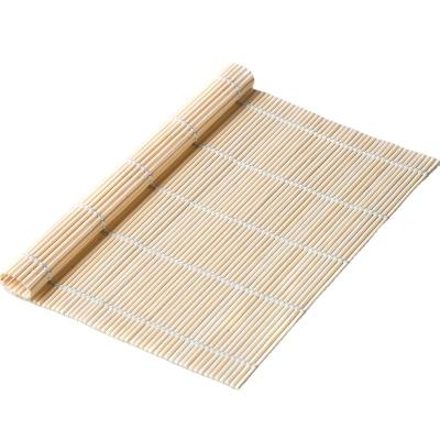 China Making Sushi Rolling Hot Sale Kitchen Cookware 24 Cm Opp Mat Bags Bamboo Sushi Rolling Mat On Sale for sale