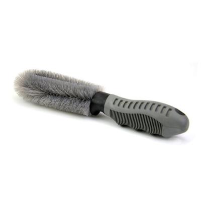 China Wheel Hub Cleaning Brush Rim Cleaning Brush with Straight Handle for sale