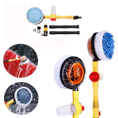 China Wholesale Car Washing Tools Car Cleaner Household Playbrush Rotating Broom Supplies Soft Fur Water Washing Machine for sale